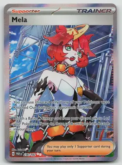 Pokemon Mela 236/182 Paradox Rift Ultra Rare Holo NM - Image 1