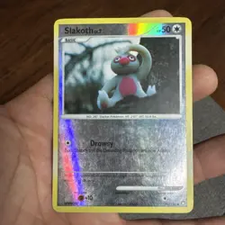 Slakoth 99/123 - Pokemon TCG 2007 - Mysterious Treasures - Reverse Holo - LP - Image 1