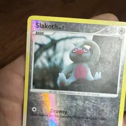 Slakoth 99/123 - Pokemon TCG 2007 - Mysterious Treasures - Reverse Holo - LP - Image 2