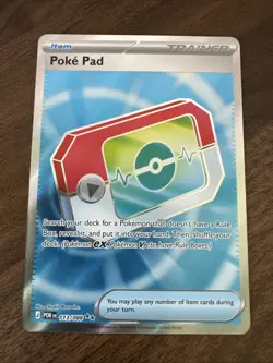 Pokemon Poke Pad Trainer 113/088 Me03: Perfect Order Ultra Rare Full Art Holo - Image 1