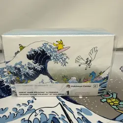 Pokemon TCG: Great Wave Pikachu & Friends Double Deck Box Sealed - Image 1
