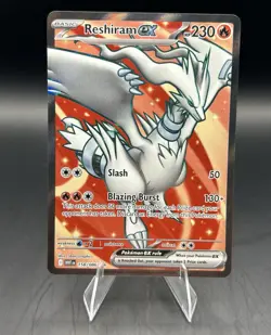 Pokemon TCG SV: White Flare - Reshiram ex 158/086 Holo Ultra Rare EN - Image 1
