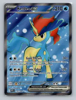 Pokemon SV: White Flare #159/086 Keldeo ex - Image 1
