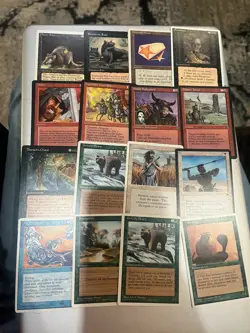 Vintage 1995 Magic The Gathering Card Lot 36 cards!!!! 🔥 🃏 🔥 - Image 5
