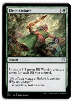 Elven Ambush - NM Near Mint - KLD Kaldheim # 391 - MTG Magic Card - Image 1