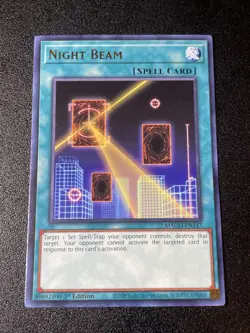 Night Beam - MAGO-EN147 - Rare 1st Edition Yugioh TCG - Image 1