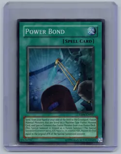 Power Bond Unlimited Super Rare Dark Revelation Volume 4 DR04-EN037 LP - Image 1
