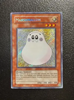 YuGiOh Marshmallon PP01-EN003 Secret Rare Premium LP - Image 1