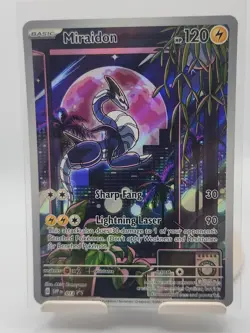 Pokemon Miraidon 013 Black Star Promo Holo Near Mint - Image 1