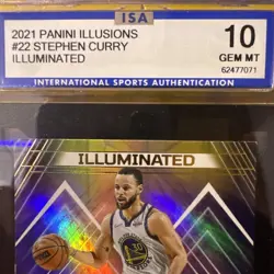 2021 Panini Illusions Illuminated No #22 GEM MINT 10 🔥🔥 - Image 4
