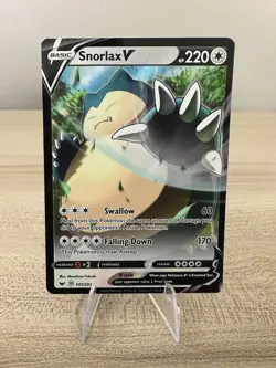 Snorlax V 141/202 Ultra Rare SWSH01: Sword & Shield Base Set 2 - Image 1