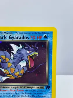Pokemon Dark Gyarados 8/82 Team Rocket 1st Edition Holo 2000 AU Seller - Image 4