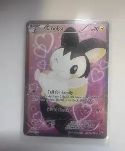 Pokemon TCG Emolga RC23/RC25 Legendary Treasures Radiant Collection Holo 2013 - Image 1