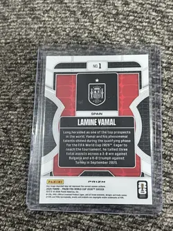 2026 Panini Prizm FIFA World Cup Lamine Yamal Phenomenon Insert Spain - Image 2