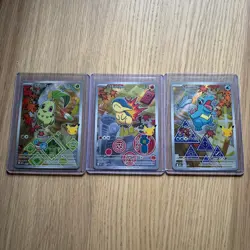 Pokemon TCG: First Partner Illustration Collection Series 2 - JOHTO GEN 2 set - Image 1