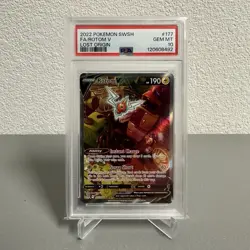 Pokemon Rotom V (Alternate Full Art) 177/196 Swsh11: Lost Origin Holo PSA 10 - Image 1
