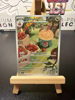 Pokemon TCG Appletun 211/191 SV08 Surging Sparks Illustration Rare Full Art Holo - Image 1