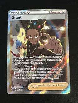 Grant 185/189 Pokemon Astral Radiance Ultra Rare Full Art Holo NM - Image 1