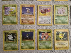 🔥 Jungle Set Complete Uncommon & Common Pokemon Cards Bundle 1999 WOTC 🔥 - Image 4