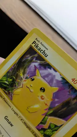 Pokemon Base Set - Pikachu (Red Cheeks) - 1st Edition Shadowless 58/102 - DMG - Image 3