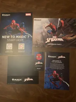 SPIDER-MAN Store FOIL POSTER 18x24 NEW promotional MTG Magic the Gathering +MORE - Image 4