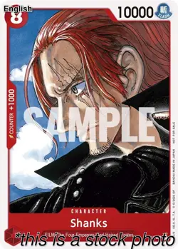 Shanks (One Piece Film Red) [OP-PR - P-016] Promo NM - Image 1