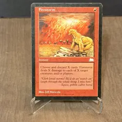 MtG Firestorm Weatherlight 1997 Magic the Gathering Vintage One Owner - Image 1