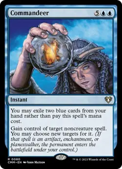 MTG - Commandeer - Commander Masters - Magic the Gathering - Image 1