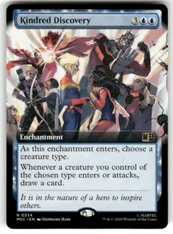 Kindred Discovery (Extended Art) 334 Commander: Marvel Super Heroes NM - Image 1