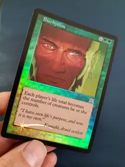 MTG Biorhythm - Onslaught Foil - Image 2