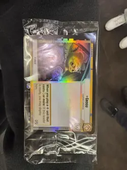 Star Wars Unlimited Grogu Leader Promo Foil sealed 2 card Mandalorian AMC pack - Image 1