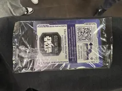 Star Wars Unlimited Grogu Leader Promo Foil sealed 2 card Mandalorian AMC pack - Image 2