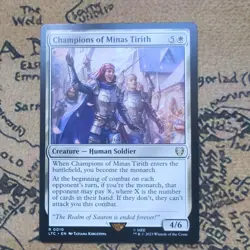 Champions of Minas Tirith - MTG - The Lord of the Rings - Magic the Gathering NM - Image 1