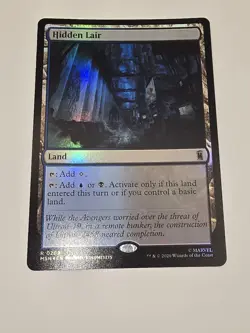 Hidden Lair Marvel Super Heroes Foil - Image 1