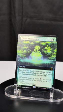 MTG Planar Engineering EXTENDED ART FOIL NM Secrets of Strixhaven #0340 Rare - Image 2