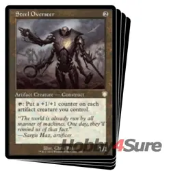 Steel Overseer X4 M/NM Magic: The Gathering MTG The Brothers' War: Commander - Image 1