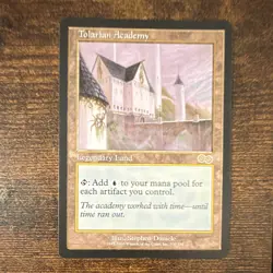 Tolarian Academy Urza's Saga #330 Rare Legendary Land Regular NM - Image 3