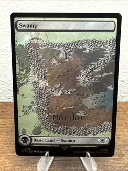 Swamp (0718) (Surge Foil) Universes Beyond: the Lord of the Rings: Tales of... - Image 1