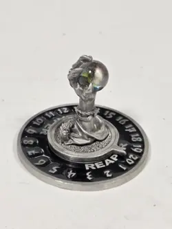 Reaper Miniatures MTG Spindown Life Counter Set Black Claw with Orb 1995 - Image 1