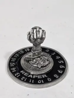Reaper Miniatures MTG Spindown Life Counter Set Black Claw with Orb 1995 - Image 2