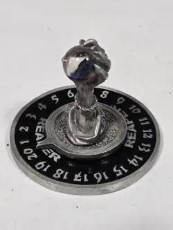 Reaper Miniatures MTG Spindown Life Counter Set Black Claw with Orb 1995 - Image 3