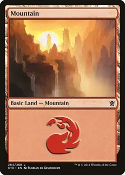 10x Mountain Basic Land - Khans of Tarkir Block - NM/LP - SPARROW MAGIC mtg - Image 3