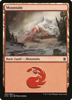 10x Mountain Basic Land - Khans of Tarkir Block - NM/LP - SPARROW MAGIC mtg - Image 4