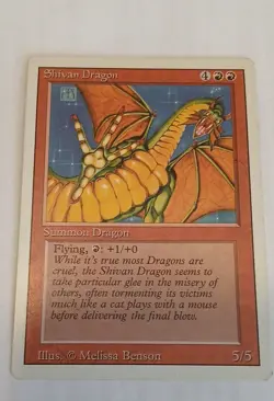 Shivan Dragon Revised Edition Regular - Image 1