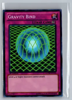Gravity Bind LCYW-EN150 Legendary Collection 3: Yugi's World Yu-Gi-Oh 1st Ed NM - Image 1