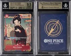BGS 9.5 Nico Robin #017 One Piece English 1st Anniversary Set 2024 GEM MT - Image 3