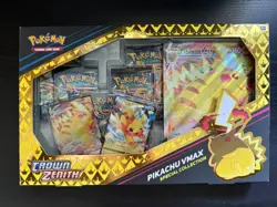 Pokemon TCG Crown Zenith Pikachu Vmax Special Collection NEW/SEALED 820650851889 - Image 1