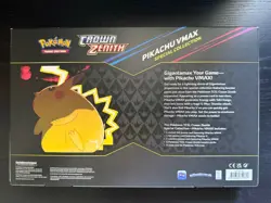 Pokemon TCG Crown Zenith Pikachu Vmax Special Collection NEW/SEALED 820650851889 - Image 2