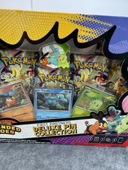 Pokemon TCG Ascended Heroes First Partner Deluxe Pin Collection NEW Sealed - Image 3