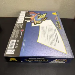 Pokemon TCG Zacian LV X Celebrations Deluxe Pin Collection Box Factory Sealed! - Image 4